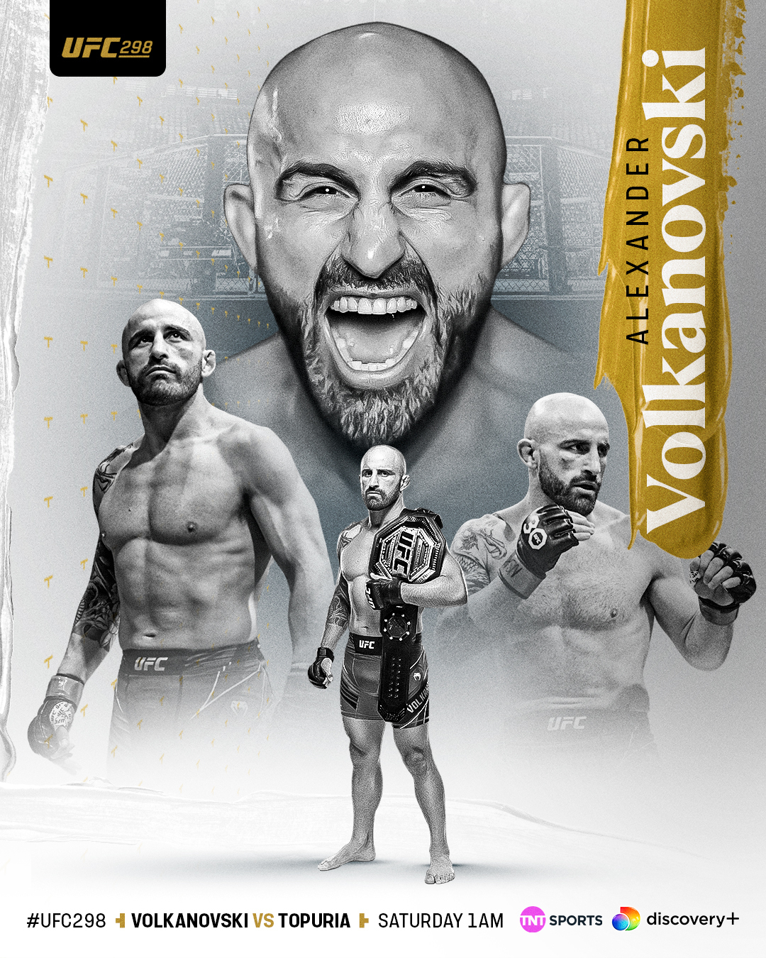 UFC 298 - Anaheim - Poster et affiche