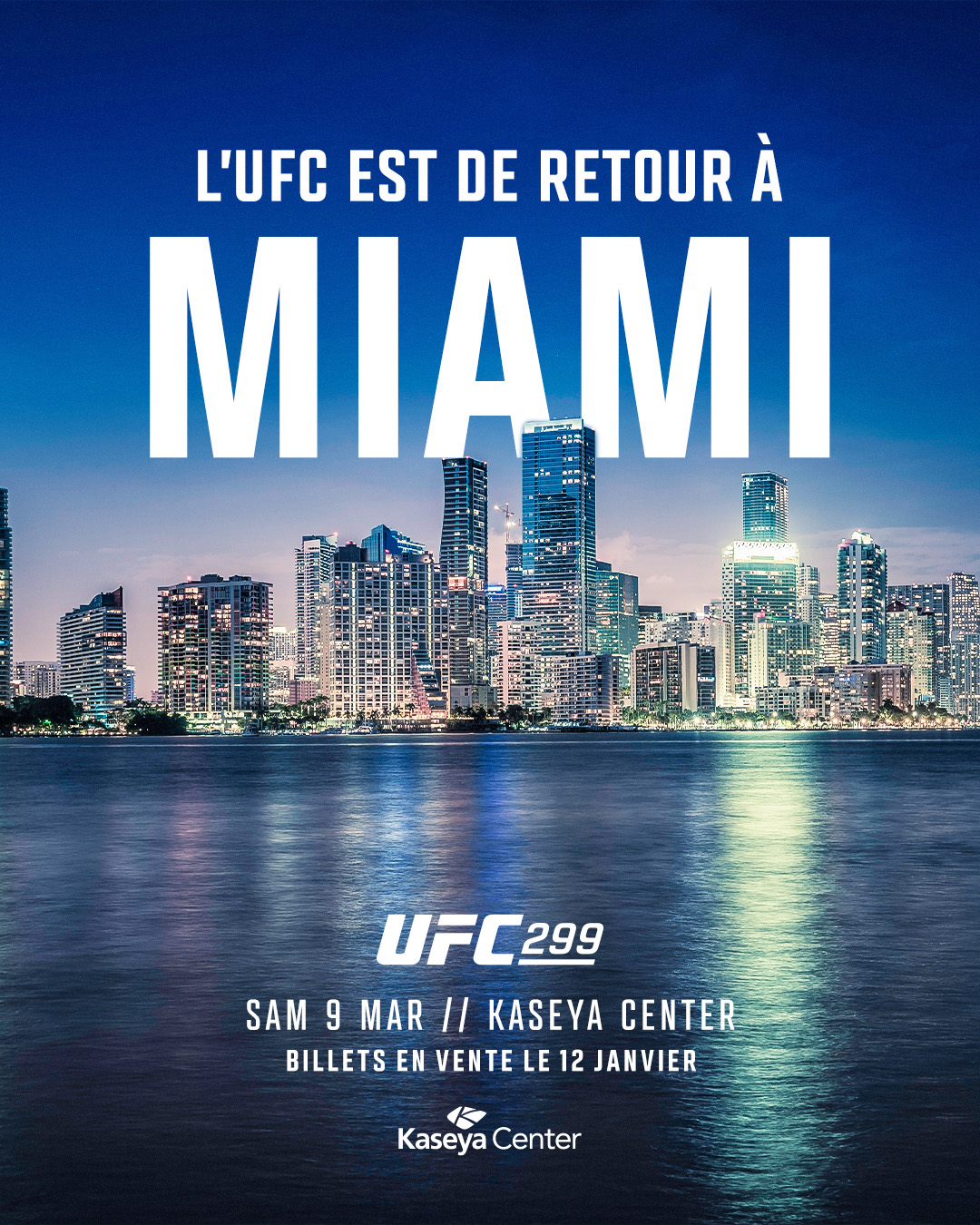 UFC 299 - Miami - Poster et affiche