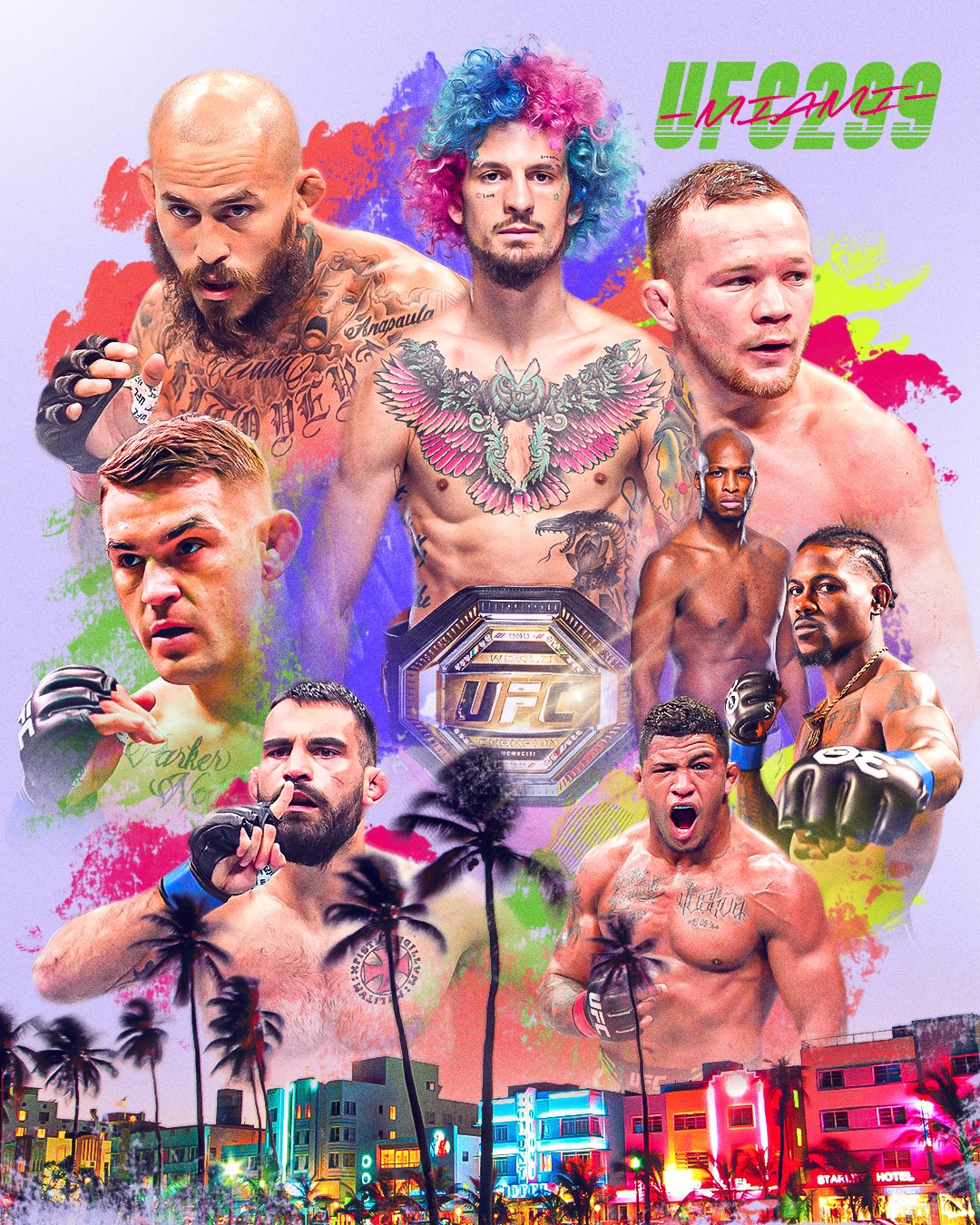 UFC 299 - Miami - Poster et affiche