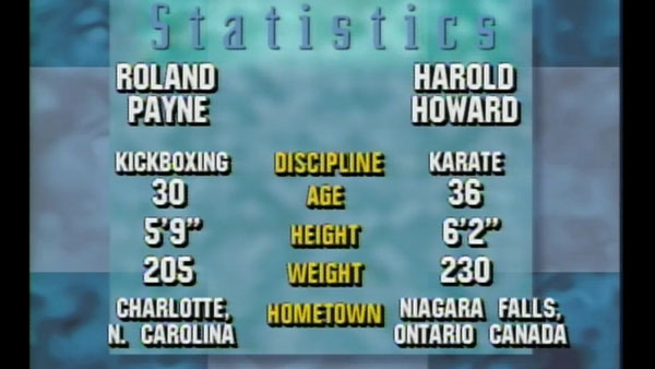 Harold Howard contre Roland Payne
