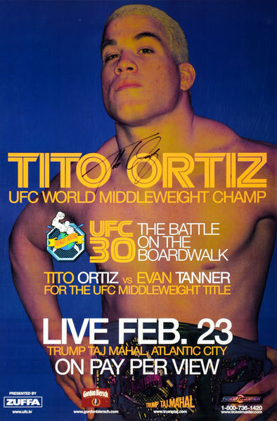 Poster/affiche UFC 30