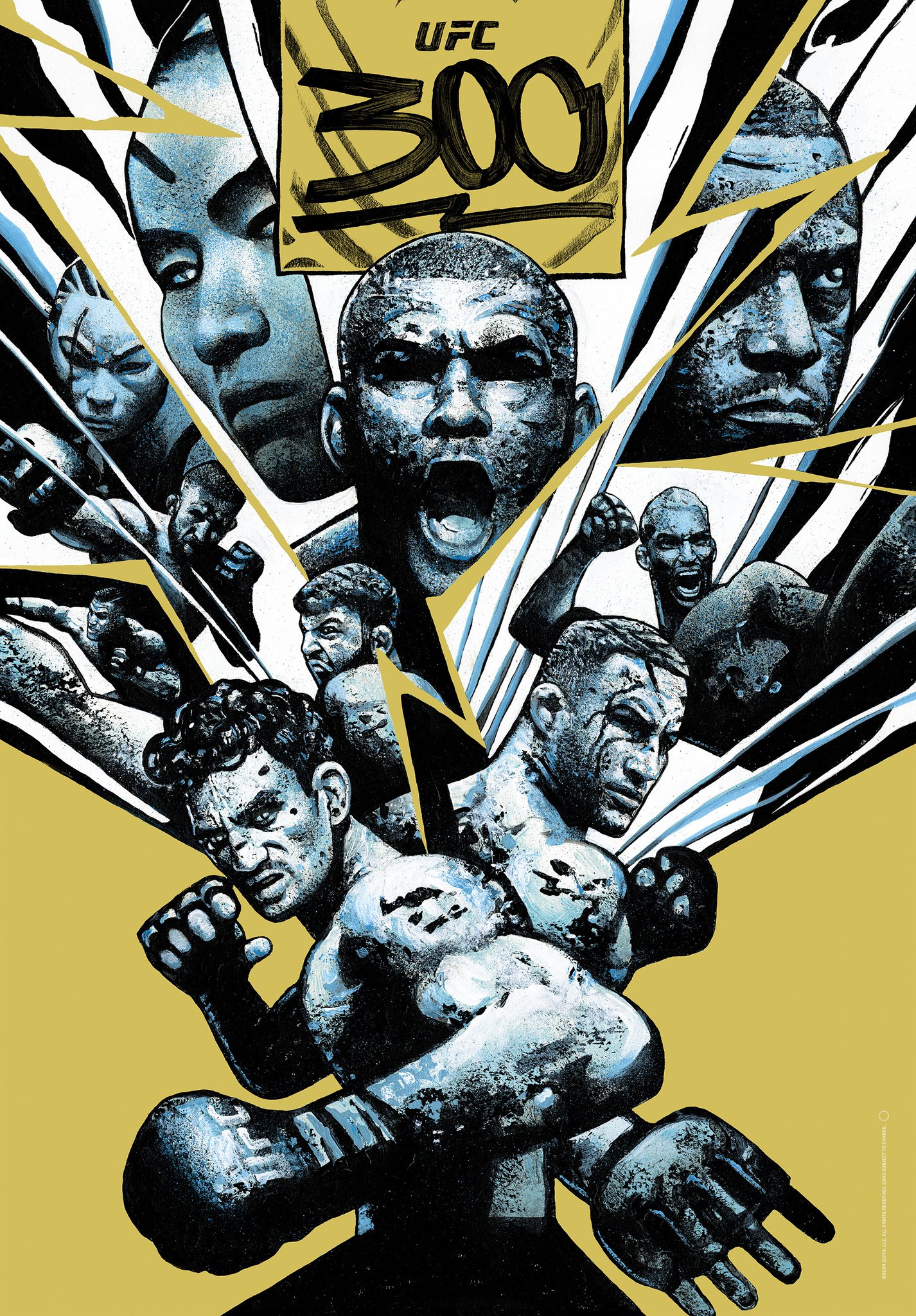 UFC 300 - Las Vegas - Poster et affiche