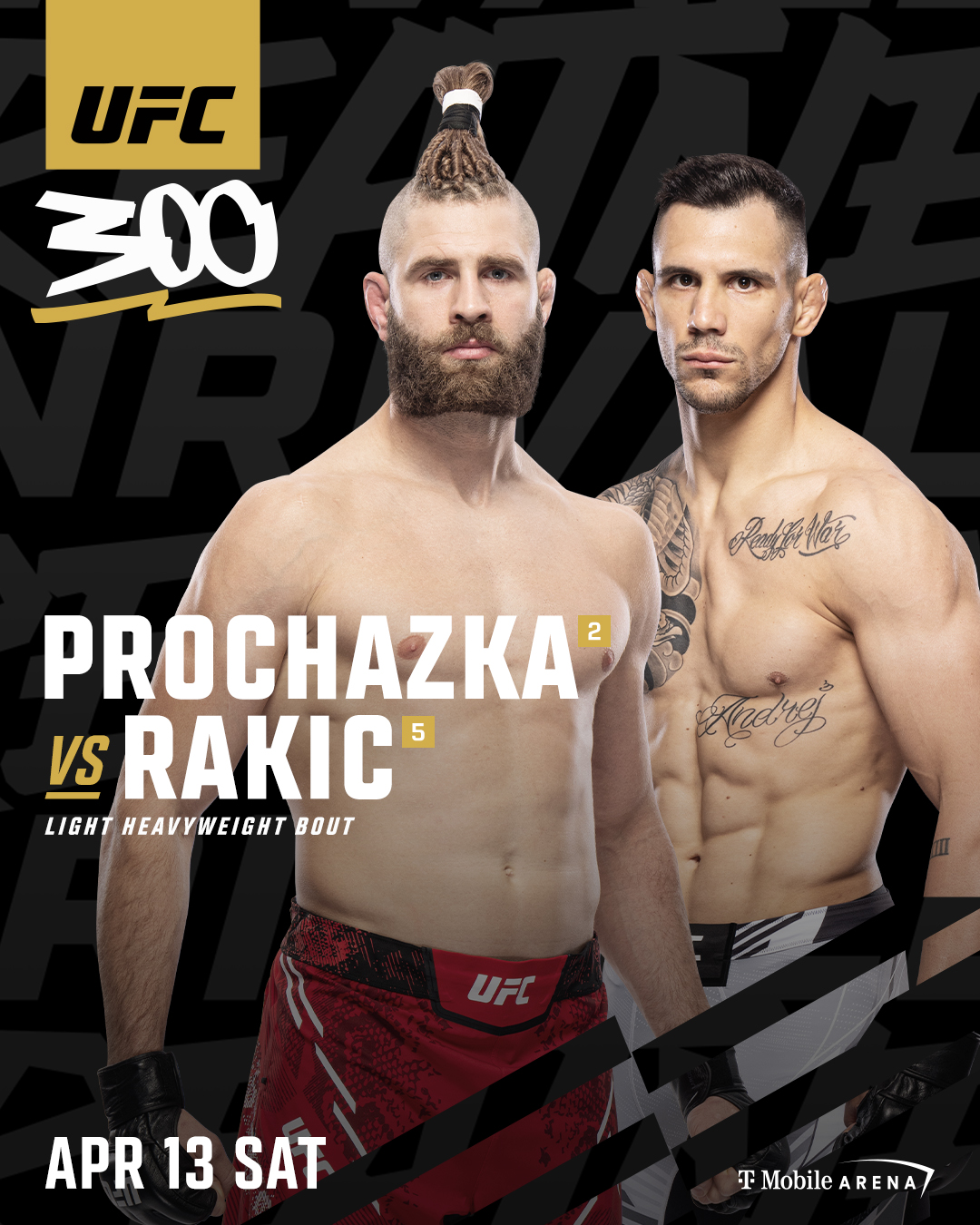 UFC 300 - Las Vegas - Poster et affiche