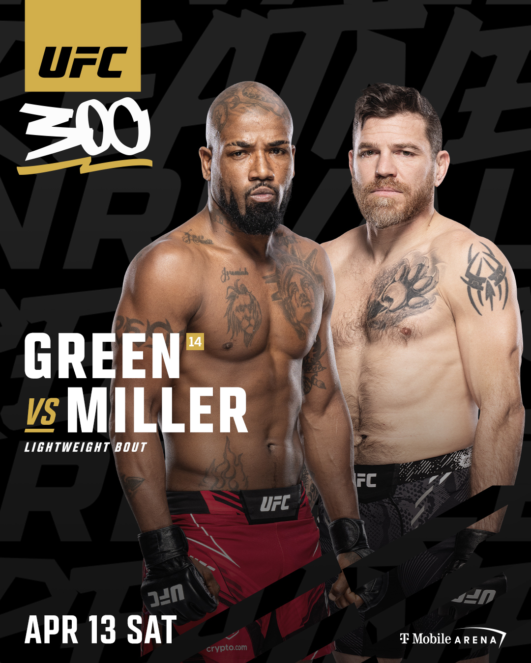 UFC 300 - Las Vegas - Poster et affiche