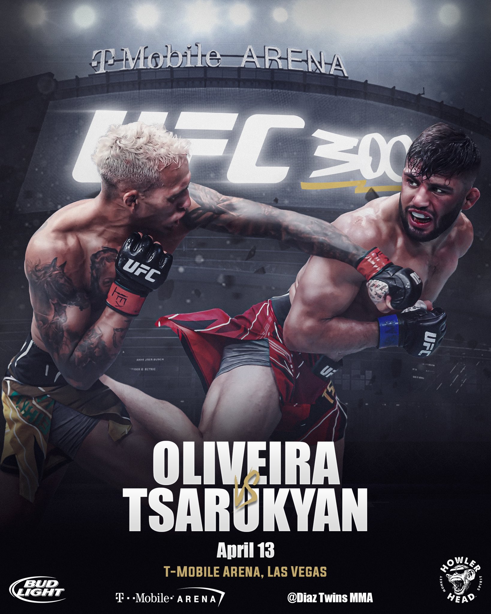 UFC 300 - Las Vegas - Poster et affiche