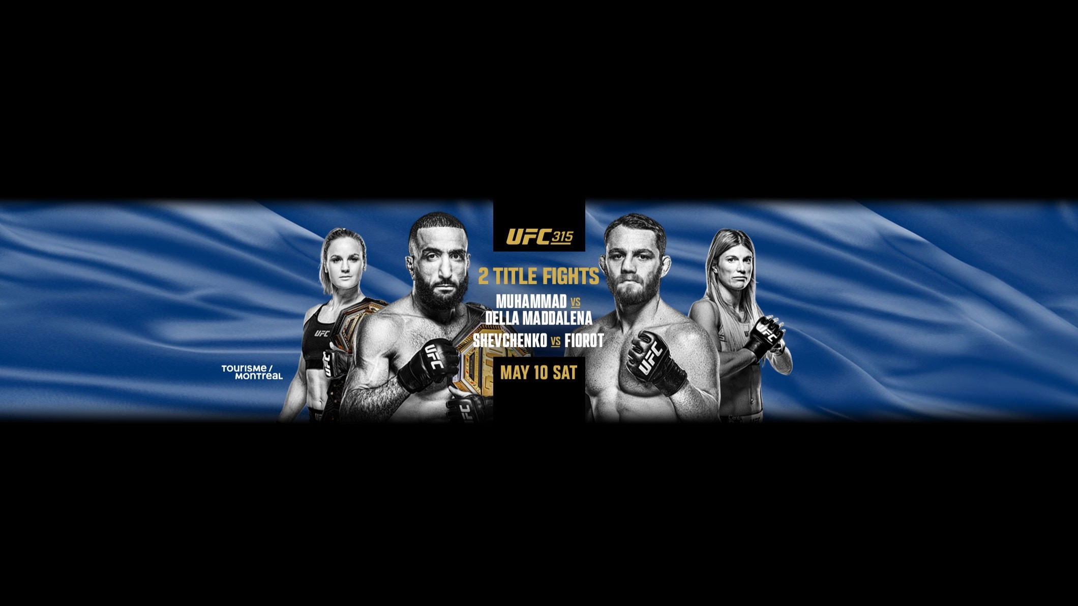 UFC 315 - Montreal - Poster et affiche