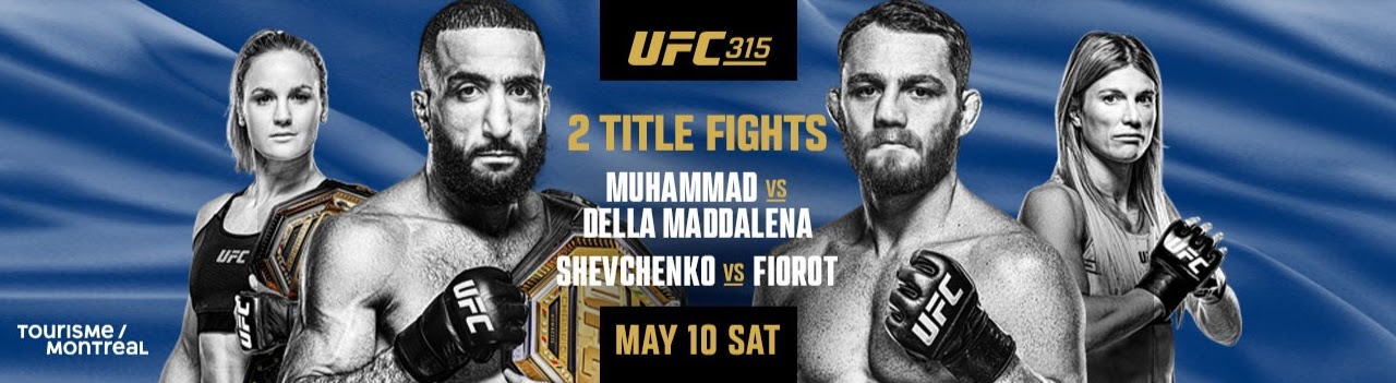 UFC 315 - Montreal - Poster et affiche