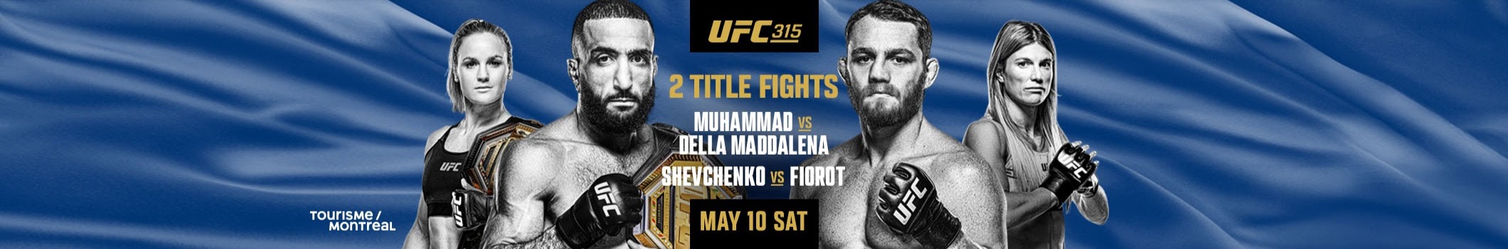 UFC 315 - Montreal - Poster et affiche