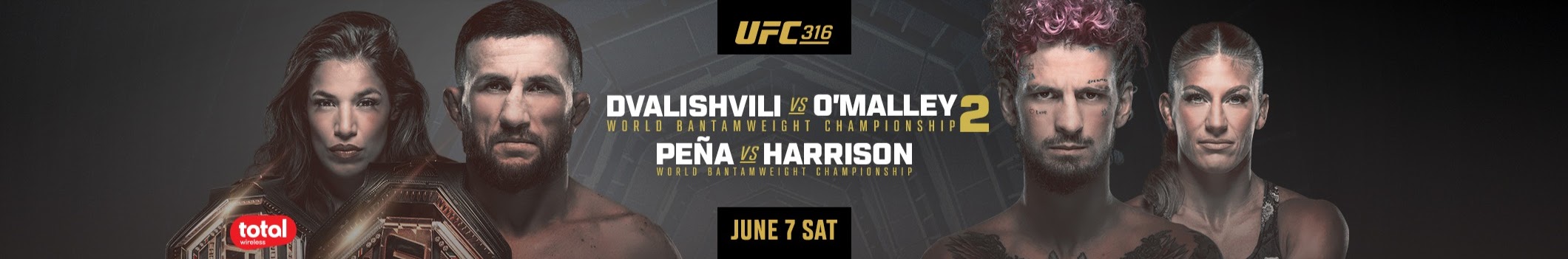 UFC 316 - Newark - Poster et affiche