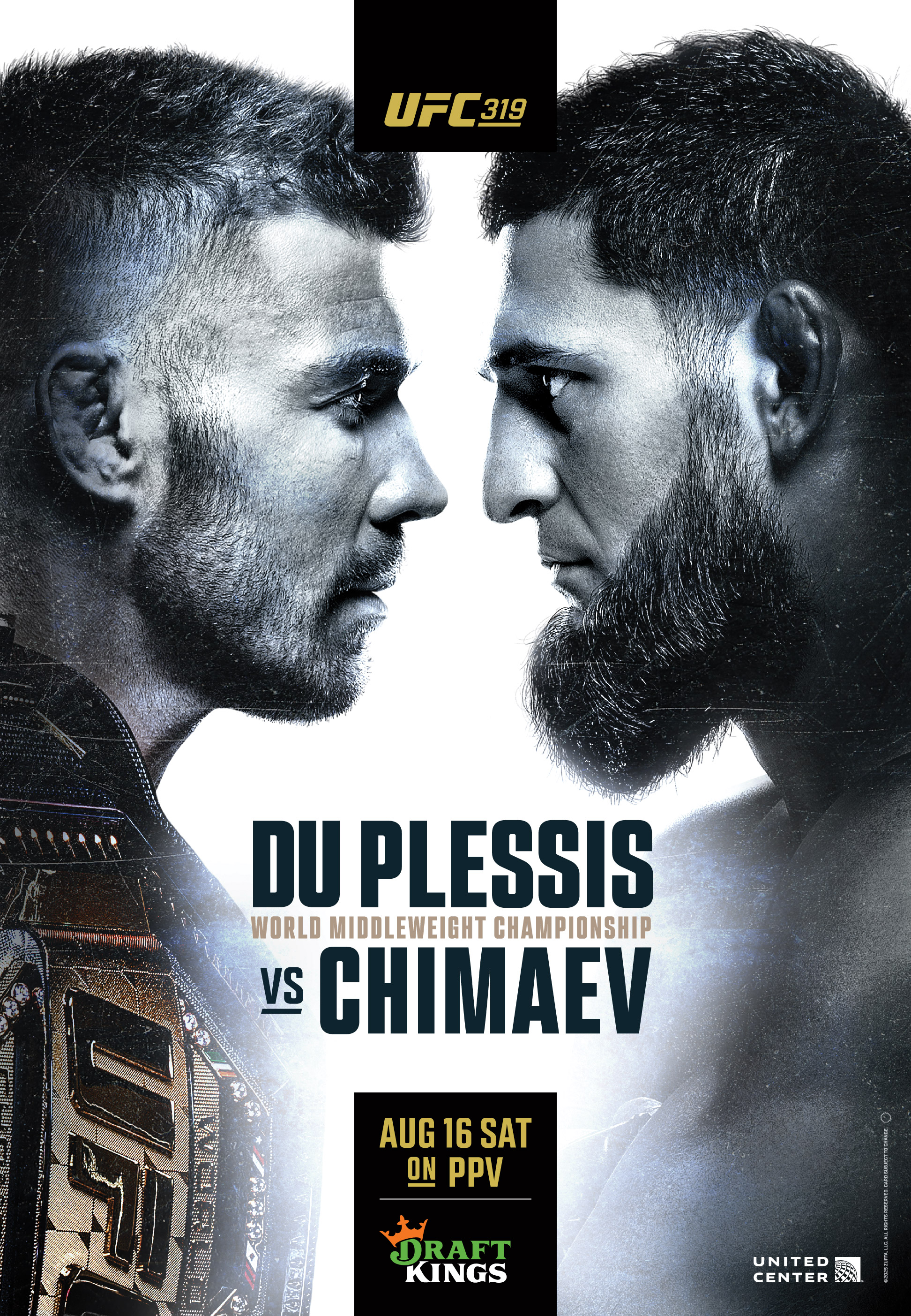 UFC 319 - Chicago - Poster et affiche