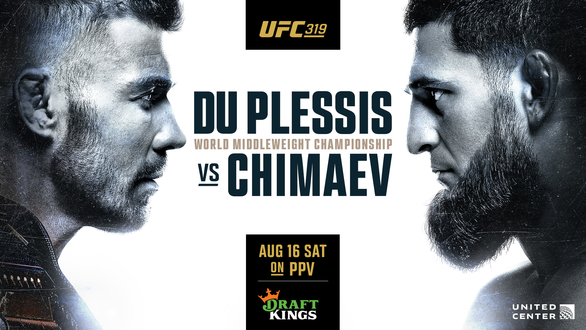 UFC 319 - Chicago - Poster et affiche