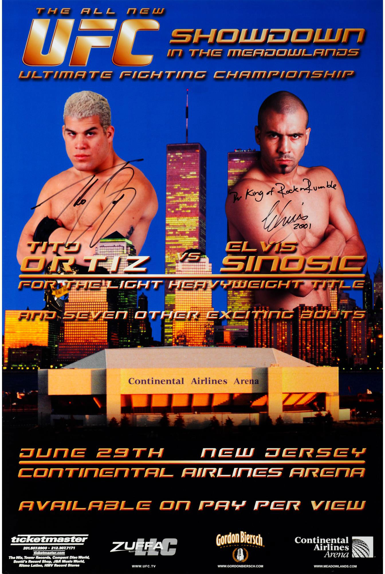 Poster/affiche UFC 32