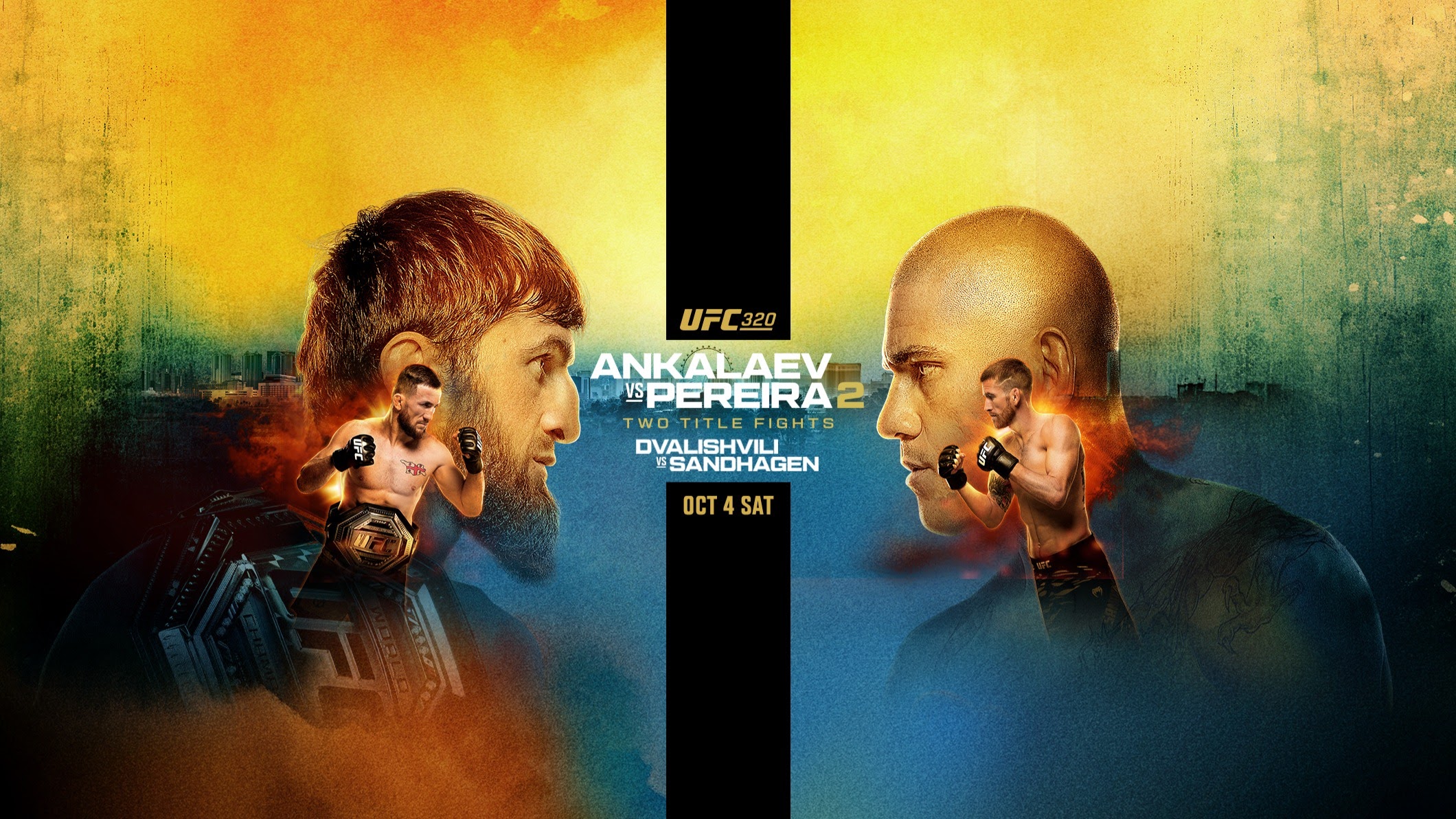 UFC 320 - Las Vegas - Poster et affiche