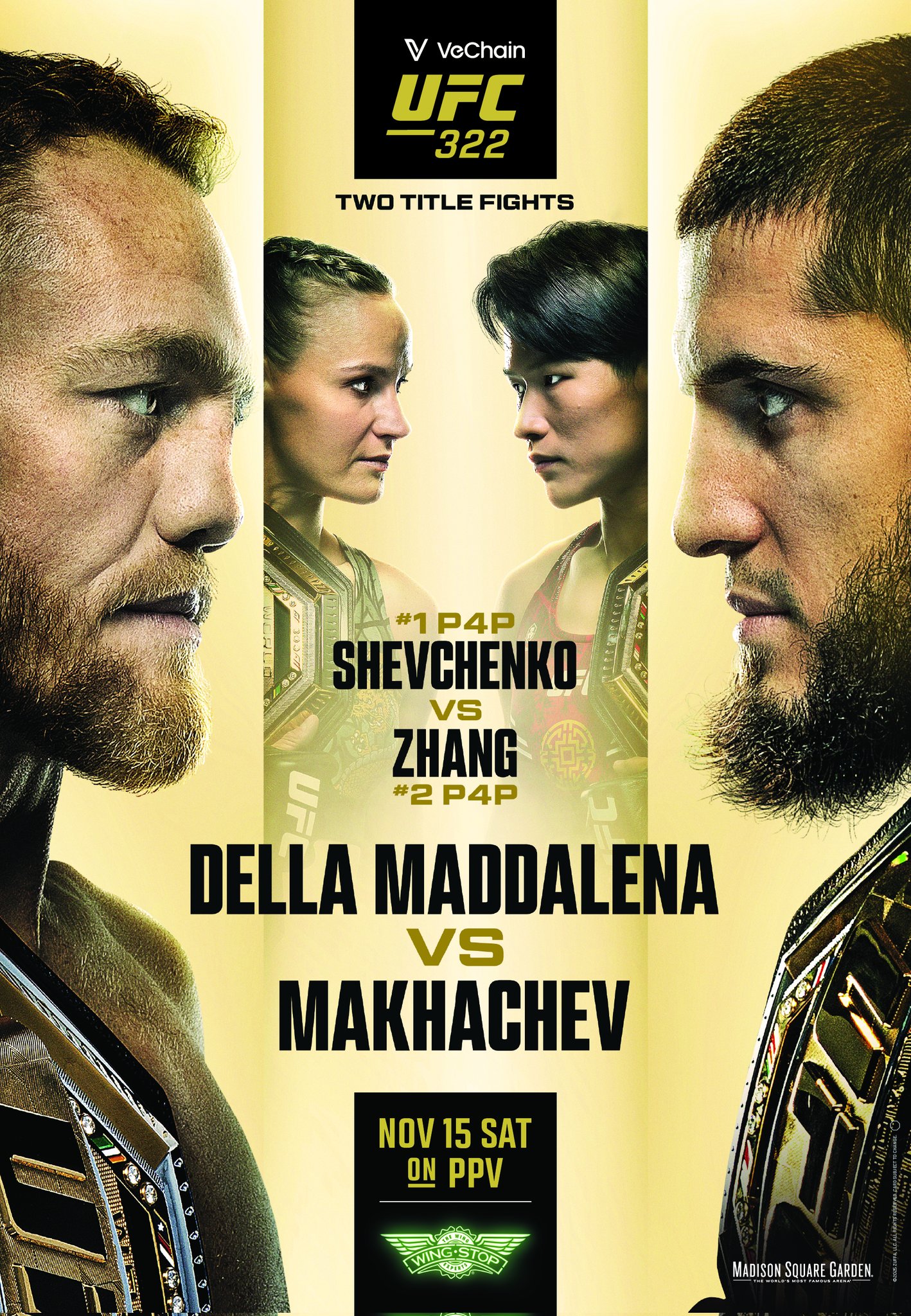 UFC 322 - New York - Poster et affiche