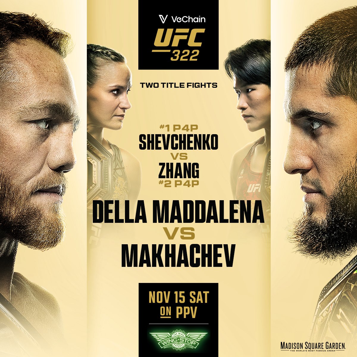 UFC 322 - New York - Poster et affiche