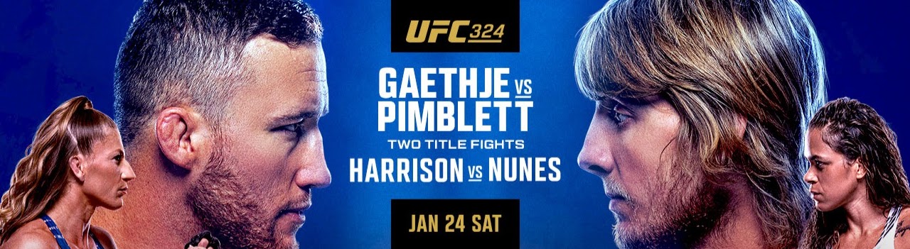 UFC 324 - Las Vegas - Poster et affiche