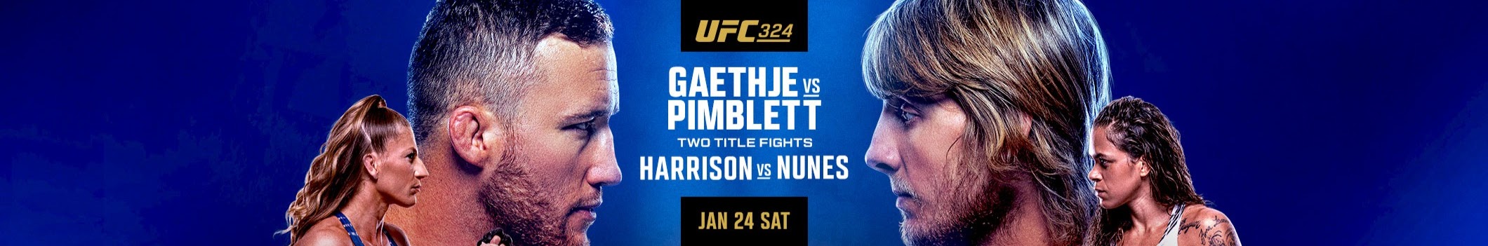 UFC 324 - Las Vegas - Poster et affiche
