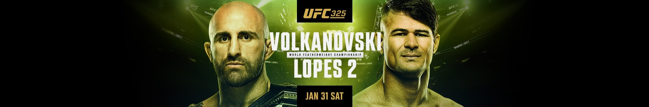 UFC 325 - Sydney - Poster et affiche