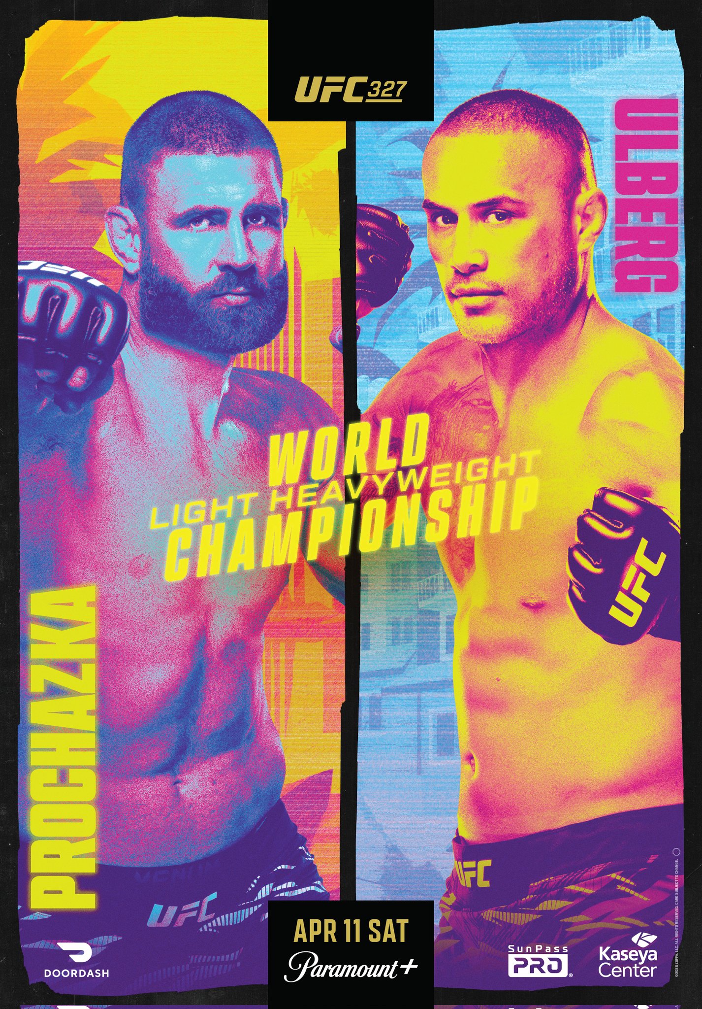 UFC 327 - Miami - Poster et affiche