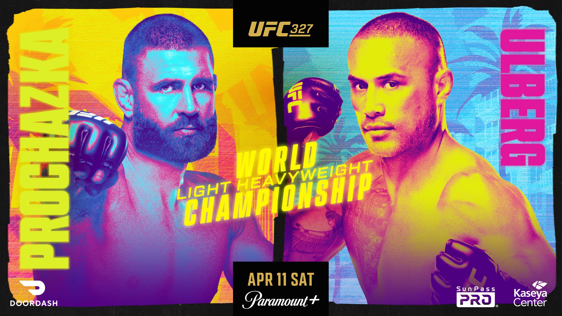UFC 327 - Miami - Poster et affiche