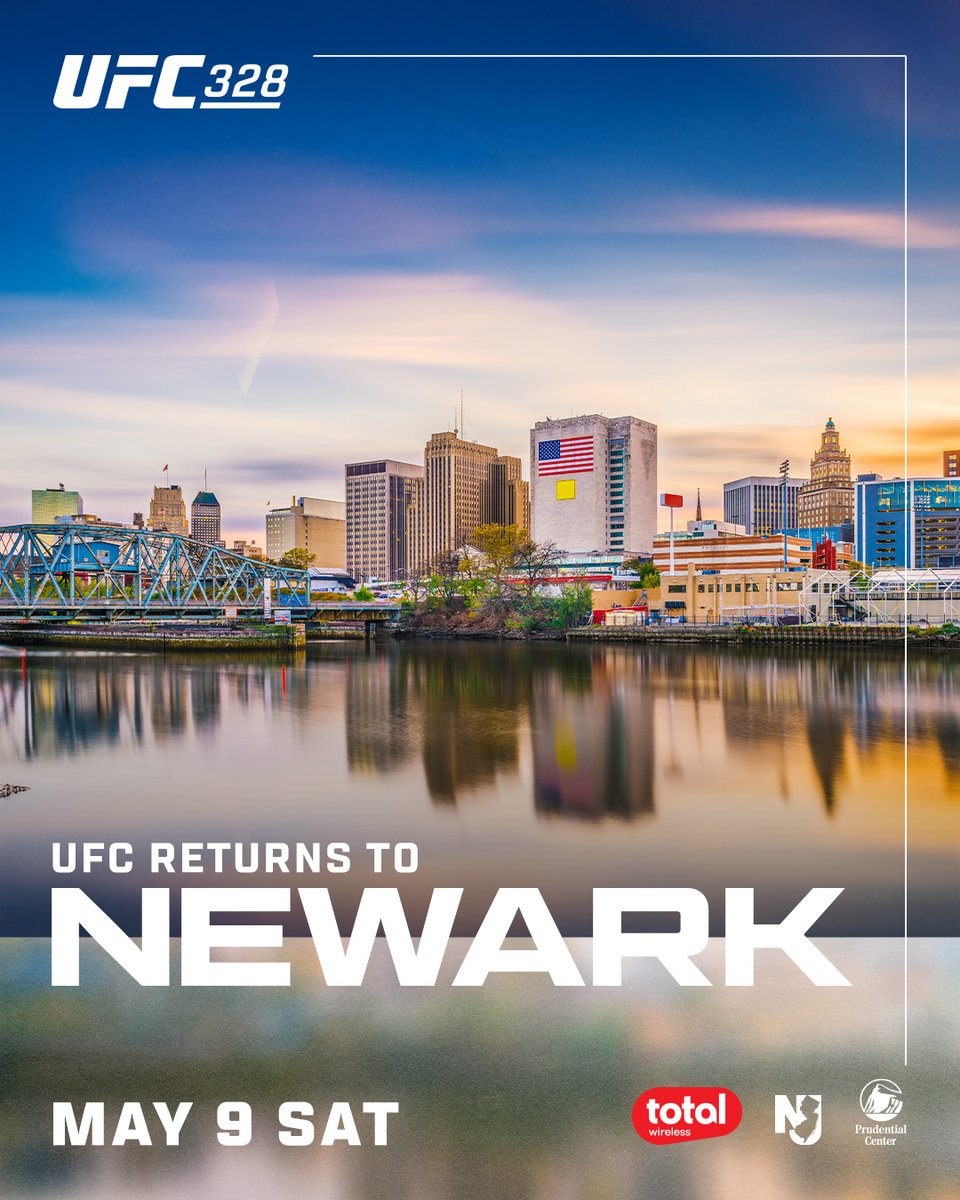 UFC 328 - Newark - Poster et affiche
