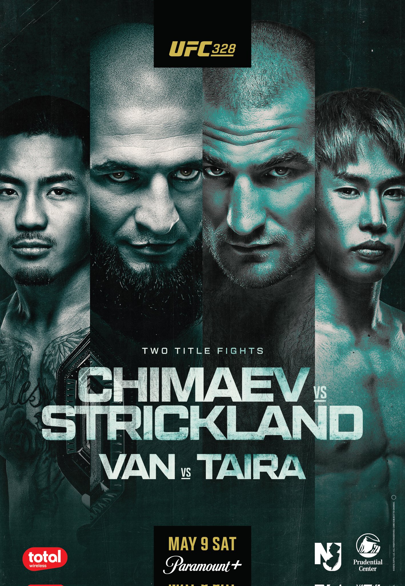 UFC 328 - Newark - Poster et affiche