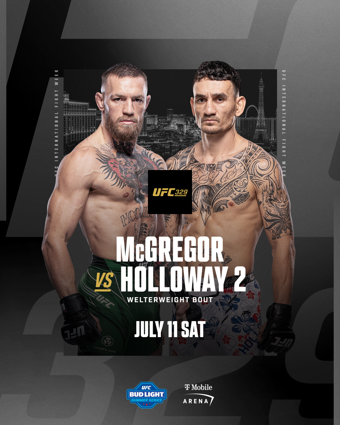 UFC 329 - Las Vegas - Poster et affiche
