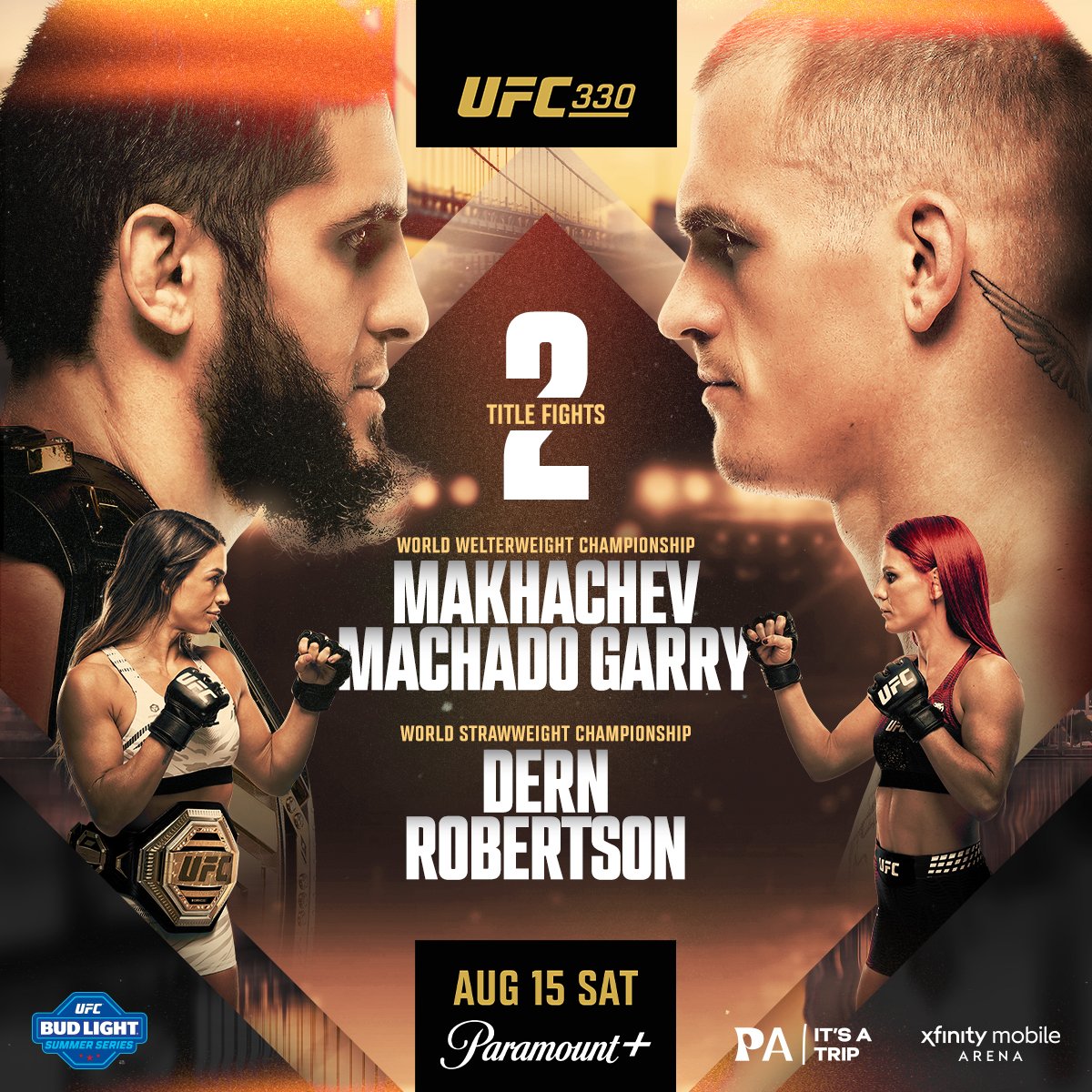 UFC 330 - Philadelphia - Poster et affiche