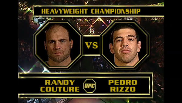 Randy Couture contre Pedro Rizzo