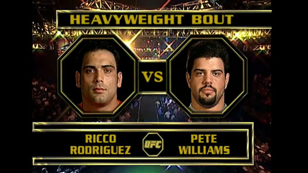 Ricco Rodriguez contre Pete Williams