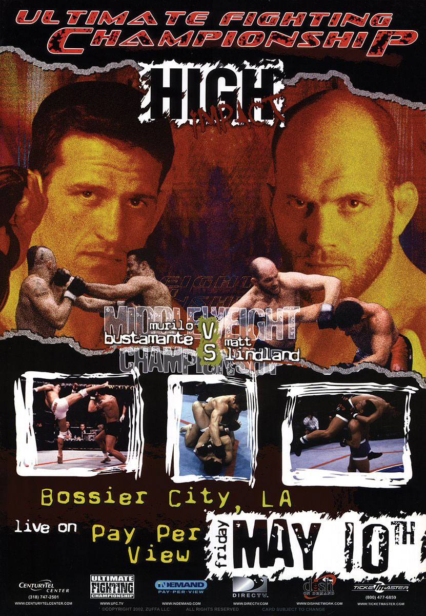 Poster/affiche UFC 37