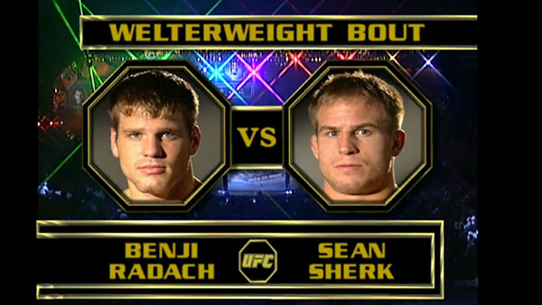 Sean Sherk contre Benji Radach