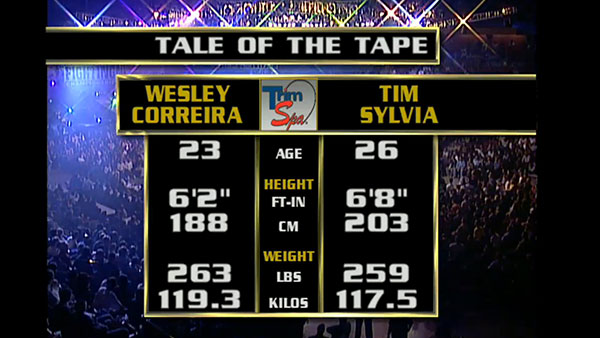 Tim Sylvia contre Wesley Correira
