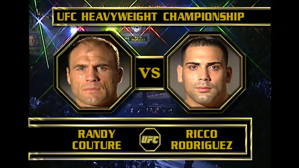 Ricco Rodriguez contre Randy Couture