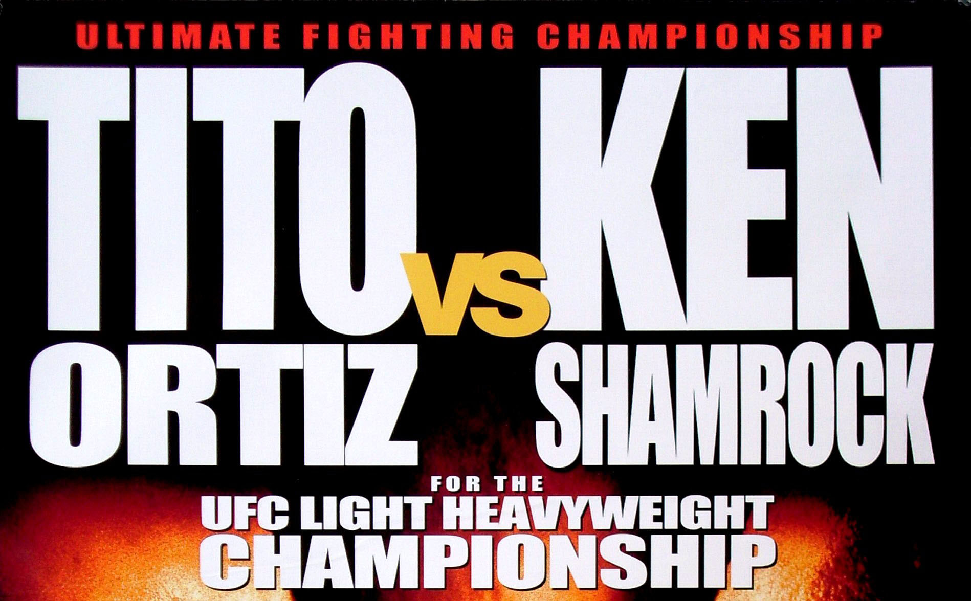 Poster/affiche UFC 40