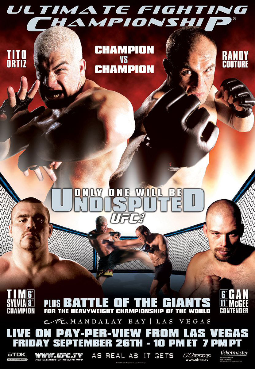 Poster/affiche UFC 44