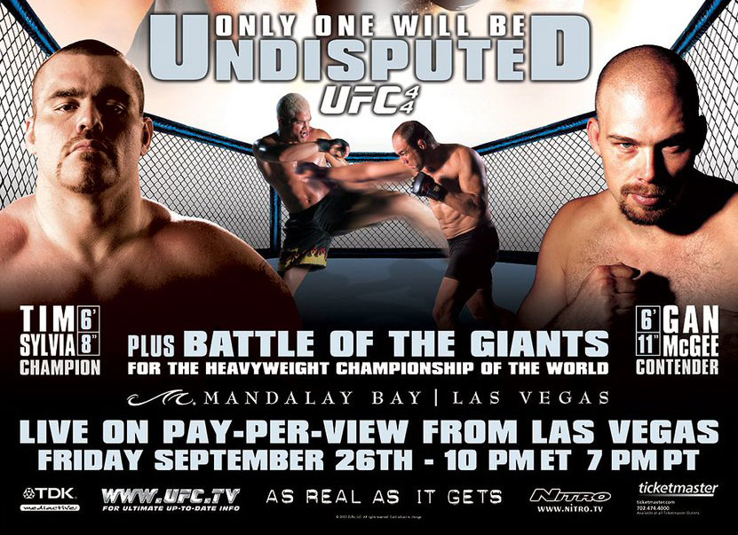 Poster/affiche UFC 44