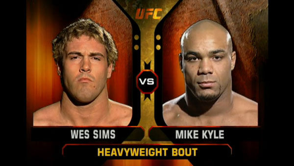 Mike Kyle contre Wes Sims