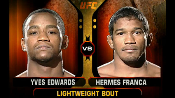 Yves Edwards contre Hermes Franca