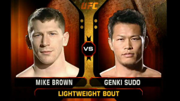 Genki Sudo contre Mike Thomas Brown