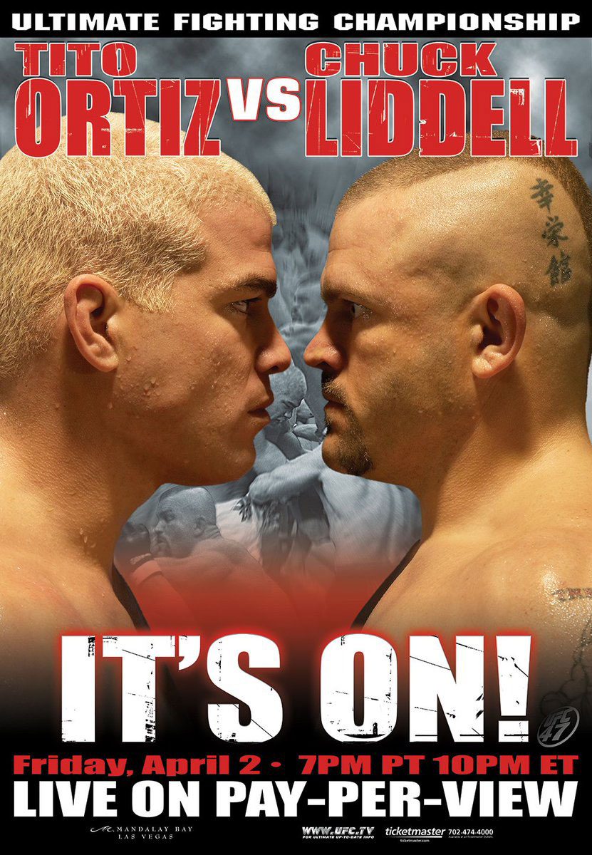 Poster/affiche UFC 47