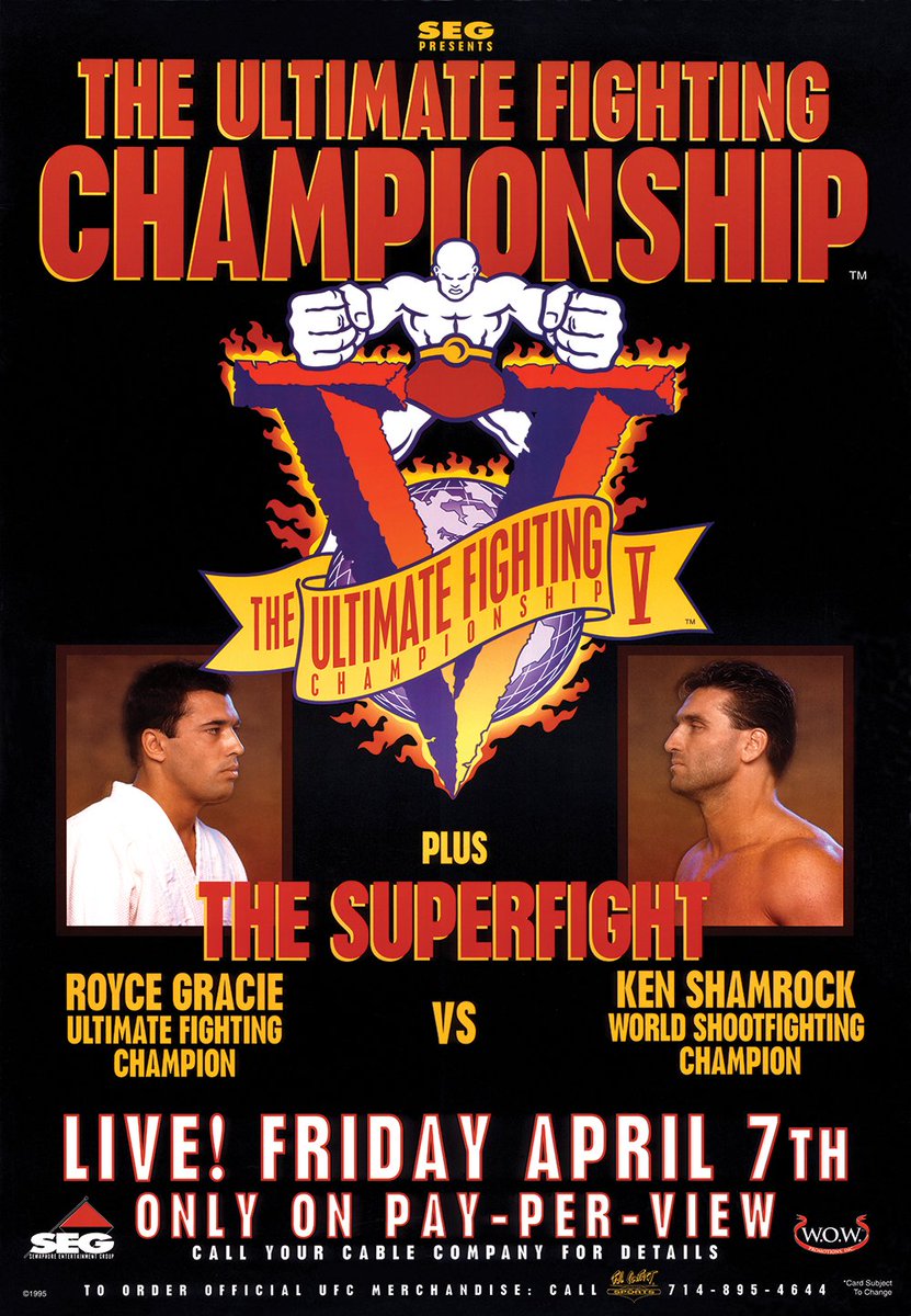 Poster/affiche UFC 5