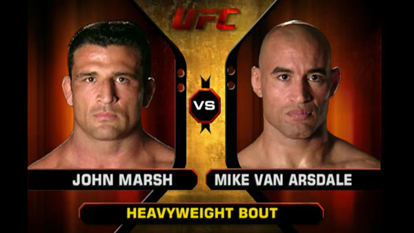 Mike Van Arsdale contre John Marsh