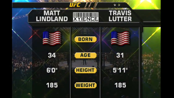 Matt Lindland contre Travis Lutter