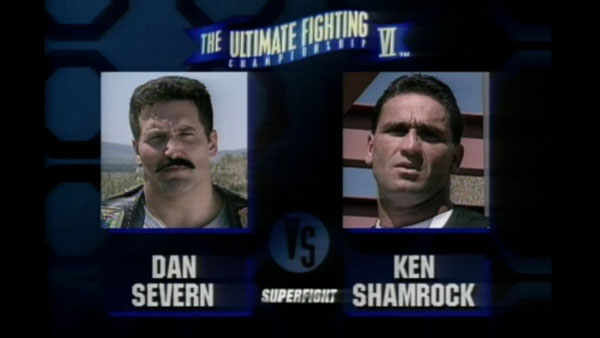 Ken Shamrock contre Dan Severn