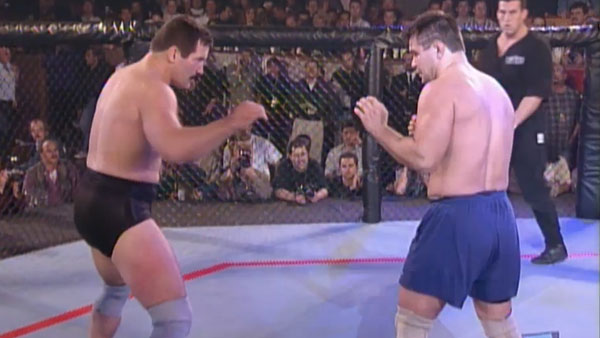 Dan Severn contre Oleg Taktarov