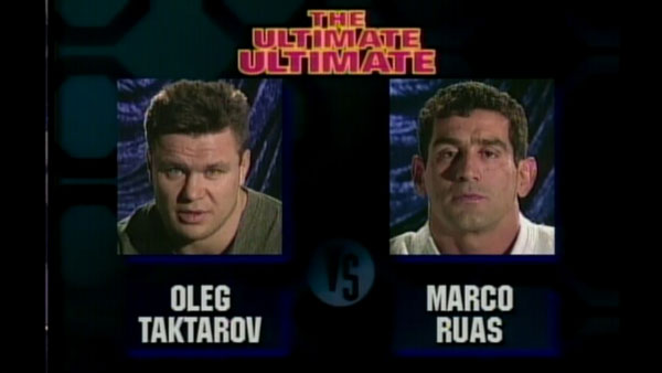 Oleg Taktarov contre Marco Ruas