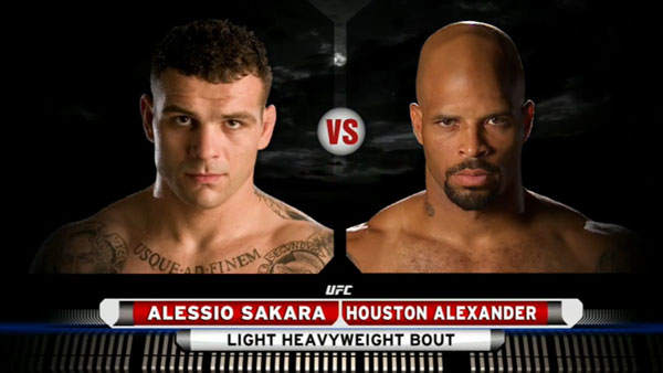 Houston Alexander contre Alessio Sakara 