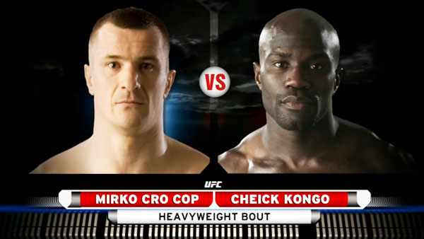 Mirko Filipovic contre Cheick Kongo 