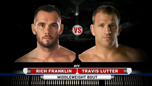 Rich Franklin contre Travis Lutter 